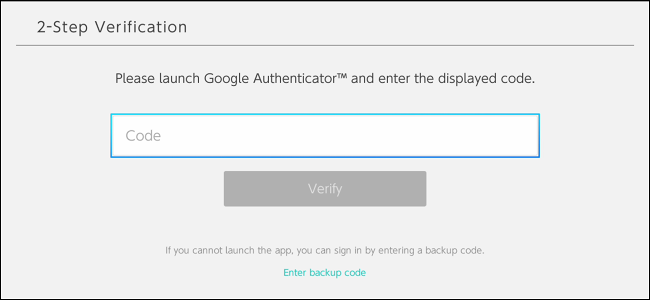 Cannot launch. Nintendo учетная запись. Нинтендо создать учётную запись. Enter Backup code. Google Authenticator.